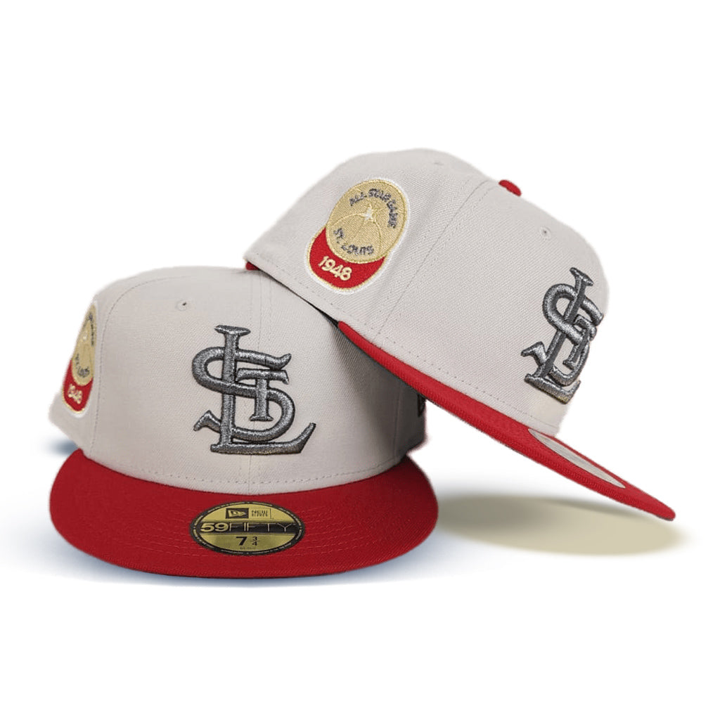 St Louis Cardinals New Era Baseball Hat Blue Colorway Fitted MLB