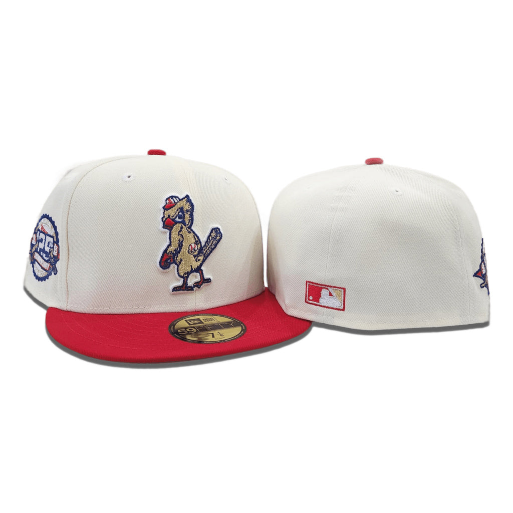 St. Louis Cardinals New Era Logo Elements 59FIFTY Fitted Hat - Red