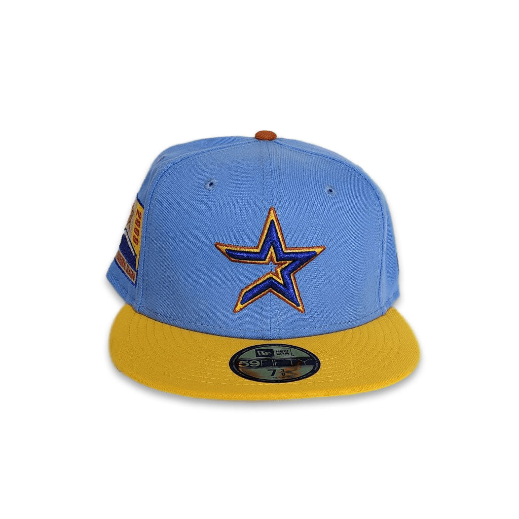 New Era Houston Astros Navy and Orange Edition 59Fifty Fitted Cap