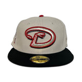Stone Arizona Diamondbacks Black Visor