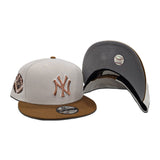 Stone New York Yankees Toast Visor Gray Bottom 1939 World Series Side Patch New Era 9Fifty Snapback