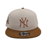 Stone New York Yankees Toast Visor Gray Bottom 1939 World Series Side Patch New Era 9Fifty Snapback