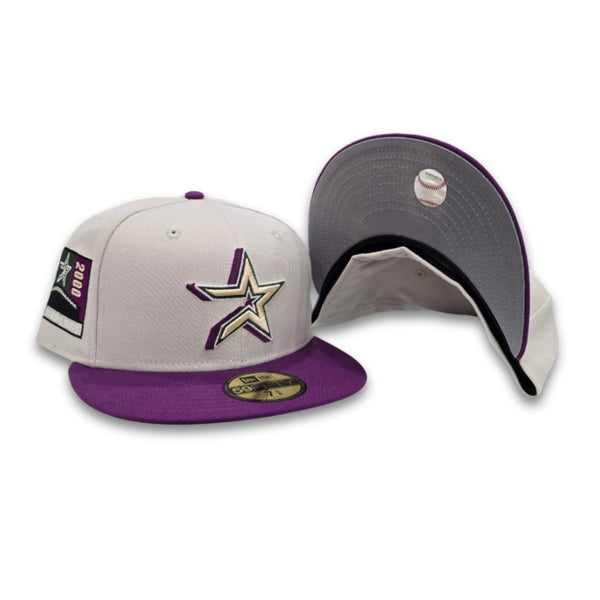 Stone Glow In The Dark Houston Astros Grape Purple Visor Gray Bottom 2 ...