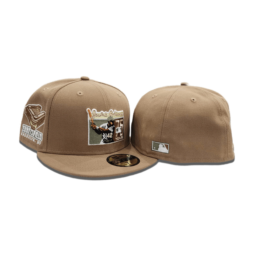 Tennessee Titans New Era 10th Anniversary Wheat 59FIFTY fitted hat -  Tan/Navy