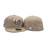 Tan Toronto Blue Jays Pink Bottom 30th Season Side Patch New Era 59Fifty Fitted