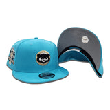 Vice Blue Chicago Cubs Gray Bottom 1990 All Star Game Side Patch New Era 9Fifty Snapback