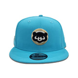 Vice Blue Chicago Cubs Gray Bottom 1990 All Star Game Side Patch New Era 9Fifty Snapback