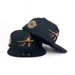 THE CAP CITY CONNECT＊Astros ベガスゴールド 73/4 New Era Houston Astros 'Metallic City Connect' 9FORTY A-Frame