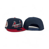 Navy Blue St. Louis Cardinals Red Visor Gray Bottom 1931 World Series Side Patch New Era 9Fifty Snapback