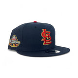 Navy Blue St. Louis Cardinals Gray Bottom 2009 All Star Game Side Patch 9Fifty New Era Snapback