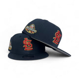 Navy Blue St. Louis Cardinals Gray Bottom 2009 All Star Game Side Patch 9Fifty New Era Snapback