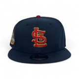 Navy Blue St. Louis Cardinals Gray Bottom 2009 All Star Game Side Patch 9Fifty New Era Snapback