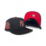 Black New York Yankees Gray Bottom 2000 World Series Champions Side Patch New Era 9Fifty Snapback