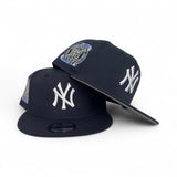 Navy Blue New York Yankees Gray Bottom 2000 World Series Side Patch New Era 9Fifty Snapback