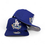 Royal Blue Los Angeles Dodgers Curved Brim Gray Bottom Cartoon Pack New Era 9Fifty A-Frame Snapback