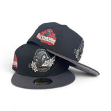 Black Eugene Emeralds Dark Gray Visor Gray Bottom 2014 All Star Game Side Patch New Era 59Fifty Fitted