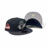Black Eugene Emeralds Dark Gray Visor Gray Bottom 2014 All Star Game Side Patch New Era 59Fifty Fitted