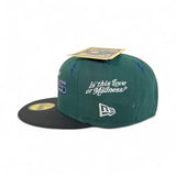 Dark Green Tampa Bay Rays Diet Starts Monday Lightning Bolts Collection Black Visor Gray Bottom 10 Seasons Side Patch New Era 59Fifty Fitted