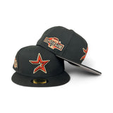 Black Houston Astros Gray Bottom 2004 All Star Game Side Patch New Era 59Fifty Fitted