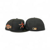 Black Houston Astros Gray Bottom 2004 All Star Game Side Patch New Era 59Fifty Fitted