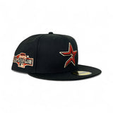 Black Houston Astros Gray Bottom 2004 All Star Game Side Patch New Era 59Fifty Fitted