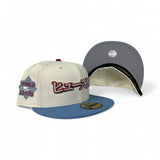 Off White Houston Astros Kanji Sky Blue Visor Gray Bottom 2022 World Series Side Patch New Era 59Fifty Fitted