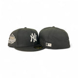 Black New York Yankees Gray Bottom 1999 World Series Side Patch New Era 59Fifty Fitted