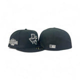 Black Houston Astros State Logo Gray Bottom 2004 All Star Game Side Patch New Era 59Fifty Fitted