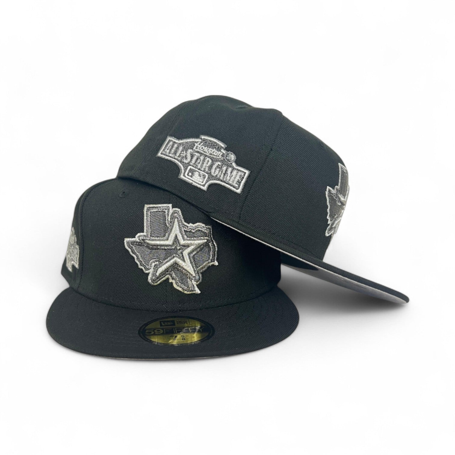 Black Houston Astros State Logo 2004 All Star Game Side