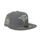 Gray Toronto Blue Jays Gray Bottom 1991 All Star Game Side Patch New Era 59Fifty Fitted