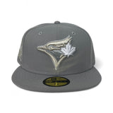 Gray Toronto Blue Jays Gray Bottom 1991 All Star Game Side Patch New Era 59Fifty Fitted
