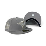 Gray Toronto Blue Jays Gray Bottom 1991 All Star Game Side Patch New Era 59Fifty Fitted