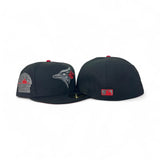 Black Toronto Blue Jays Red Bottom 1991 All Star Game Side Patch New Era 59Fifty Fitted