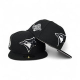 Black Toronto Blue Jays Gray Bottom 1993 World Series Patch 59FIFTY Fitted