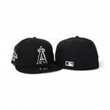 Black Los Angeles Angels Gray Bottom 2010 All Star Game Side Patch New Era 59Fifty Fitted