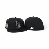 Black St. Louis Cardinals Gray Bottom 2006 World Series Side Patch New Era 59Fifty Fitted