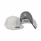White New York Yankees Gray Bottom New Era 9Fifty Snapback