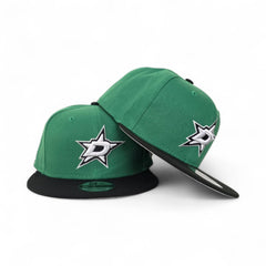 Kelly Green Dallas Stars Black Visor New Era 9Fifty Snapback