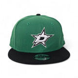 Kelly Green Dallas Stars Black Visor Gray Bottom New Era 9Fifty Snapback