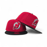 Red New Jersey Devils Black Visor Gray Bottom New Era 9Fifty Snapback