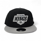 Black Los Angeles Kings Gray Visor Gray Bottom New Era 9Fifty Snapback