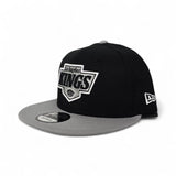 Black Los Angeles Kings Gray Visor Gray Bottom New Era 9Fifty Snapback