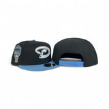 Black Arizona Diamondbacks Sky Blue Visor Gray Bottom 1998 Inaugural Season Side Patch New Era 9Fifty Snapback