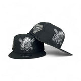 Black Pittsburgh Pirates Mascot Logo Gray Bottom 2006 All Star Game Side Patch New Era 9Fifty Snapback