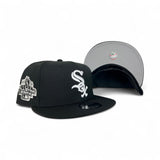 Black Chicago White Sox Gray Bottom 2003 All Star Game Side Patch New Era 9Fifty Snapback