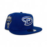Royal Blue Arizona Diamondbacks Gray Bottom 1998 Inaugural Season Side Patch New Era 9Fifty Snapback