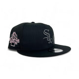 Black Chicago White Sox Rose Logo Pink Bottom 2003 All Star Game Side Patch New Era 9Fifty Snapback