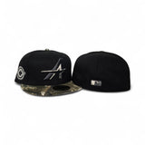 Black City Connect Houston Astros Real Tree Visor Gray Bottom Space City Side Patch New Era 59Fifty Fitted