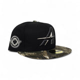 Black City Connect Houston Astros Real Tree Visor Gray Bottom Space City Side Patch New Era 59Fifty Fitted