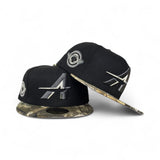 Black City Connect Houston Astros Real Tree Visor Gray Bottom Space City Side Patch New Era 59Fifty Fitted